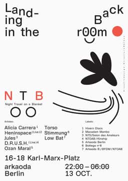 Poster Design for Night Travel On a Blanket - thumbnail 2