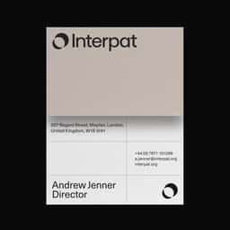 Visual identity rebrand for a biopharmaceutical intellectual property think tank - thumbnail 1