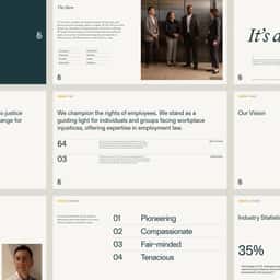 Rebrand for Outten & Golden Law Firm - thumbnail 1