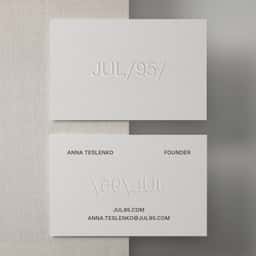 Brand Identity for Sustainable Fashion Label Jul'95 - thumbnail 1