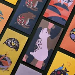 Illustration and Packaging for Year of the Pig - thumbnail 1