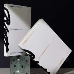 Graphic design for a monograph by an architecture studio - thumbnail 1