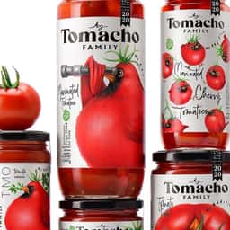Packaging Design for Tomacho Tomato Products - thumbnail 1