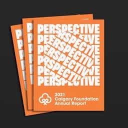 Annual Report Design for Calgary Foundation - thumbnail 1
