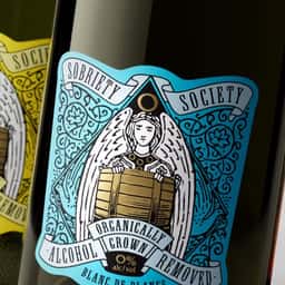 Brand Identity and Packaging for a Non-Alcoholic Wine - thumbnail 1