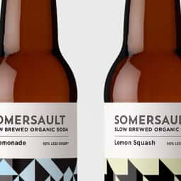 Brand Identity and Packaging for Somersault Premium Sodas - thumbnail 1