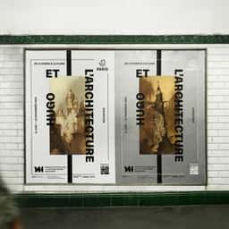 Exhibition Posters for Hugo Et L’Architecture - thumbnail 1