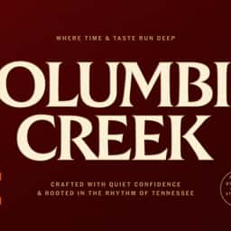 Brand Identity for Columbia Creek Tennessee Whiskey - thumbnail 1