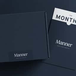 Brand Identity for Manner Men's Lifestyle Service - thumbnail 1