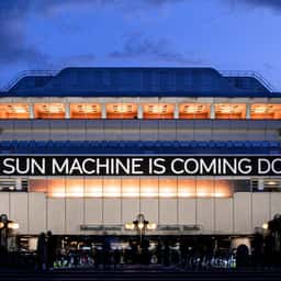 Exhibition Identity and Wayfinding for the Sun Machine Is Coming Down - thumbnail 1