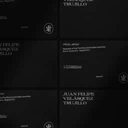Brand Identity for Colombian Graphite Artist Juan Felipe Velásquez Trujillo - thumbnail 1