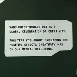 Global Campaign for Vans Checkerboard Day 2020 - thumbnail 1