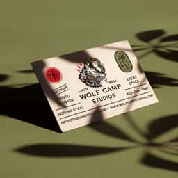 Logo and Identity System for Wolf Camp Studios - thumbnail 1