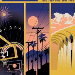 Poster Design for the Showtime Era Lakers - thumbnail 1