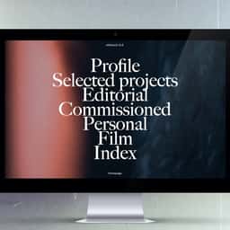 Visual Identity for Photographer and Filmmaker Arnaud Ele - thumbnail 1
