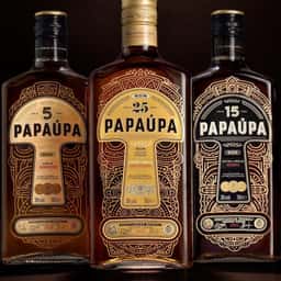 Rum Packaging for Papaúpa - thumbnail 1