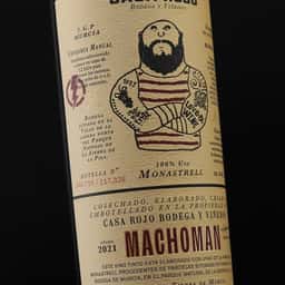 Packaging for Machoman Wine - thumbnail 1