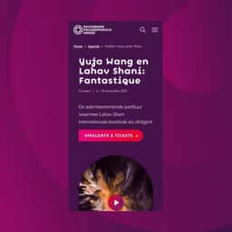 Web Platform for Rotterdam Philharmonic Orchestra - thumbnail 1