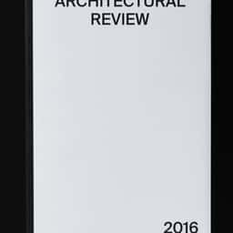 Editorial Design for Architectural Review 2016 - thumbnail 1