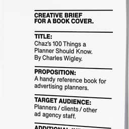 Cover Design for an Advertising Planning Book - thumbnail 1