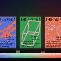 Brand Identity for Dream3D AI Graphics Platform - thumbnail 1