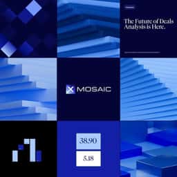 Visual Identity for Mosaic's AI Deal Modeling Platform - thumbnail 1
