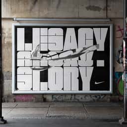 Custom Typefaces for Nike Chelsea Football Club Shop - thumbnail 1