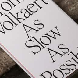 Visual Identity for Sculptor Tom Volkaert - thumbnail 1