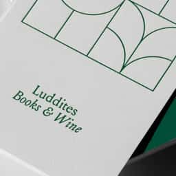 Brand Identity for Luddites Bookstore and Wine Bar - thumbnail 1