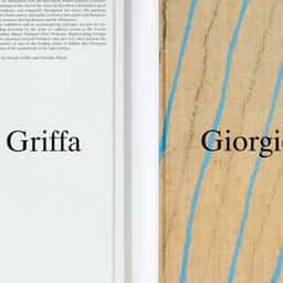 Exhibition Catalogue for Giorgio Griffa at Centre Pompidou - thumbnail 1