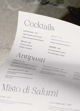 Naming and Visual Identity for an Italian Trattoria - thumbnail 4