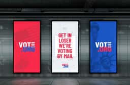 Voter-education campaign for Vote.org with 18Coffees - thumbnail 2