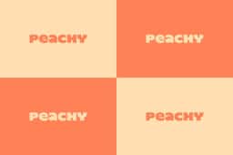 Brand Identity and Packaging for Peachy Smoothie and Ice Cream Shop - thumbnail 2