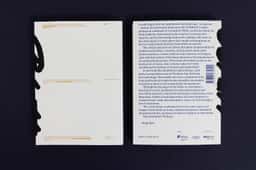 Graphic design for a monograph by an architecture studio - thumbnail 3
