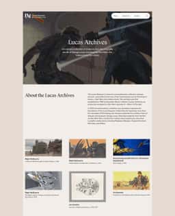 Digital Platform for Lucas Museum of Narrative Art - thumbnail 6
