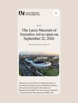 Digital Platform for Lucas Museum of Narrative Art - thumbnail 8