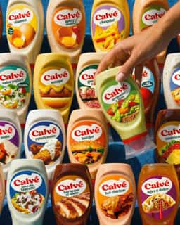 Brand Identity and Packaging for Calvé Sauces - thumbnail 5