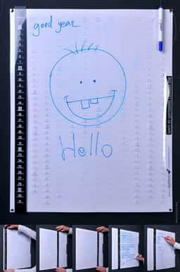Product Design for a Reusable Whiteboard Calendar - thumbnail 2