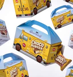 Packaging Design for Chocoburger Biscuit Snacks - thumbnail 6
