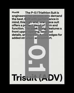 Visual Identity for Plus58 Triathlon Apparel - thumbnail 5