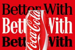 Custom Serif Typeface for Coca-Cola Better With - thumbnail 6