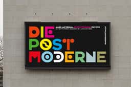 Visual Identity for Bundeskunsthalle’s Die Postmoderne Exhibition - thumbnail 2