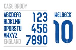 Typeface Design for England Football Kits - thumbnail 5
