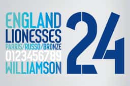 Typeface Design for England Football Kits - thumbnail 8