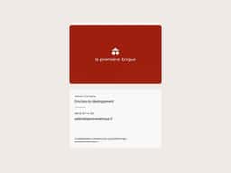 Brand Identity for La Première Brique - thumbnail 8