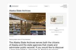 Website Redesign for Alaska State Archives - thumbnail 3