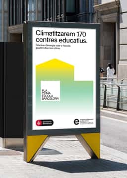 Visual Identity and Campaign System for Pla Clima Escola Barcelona - thumbnail 2