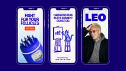 Brand Identity for a Men's Hair Loss Brand - thumbnail 9