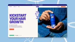 Website Design for LEO Hair Loss Treatment - thumbnail 3