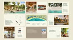 Website and Brochure Design for the Beach Club Barbuda - thumbnail 6